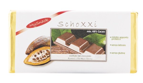 MY SNACK SCHOXXI TAVOLETTA CIOCCOLATO 100 G - goldeneffe.it