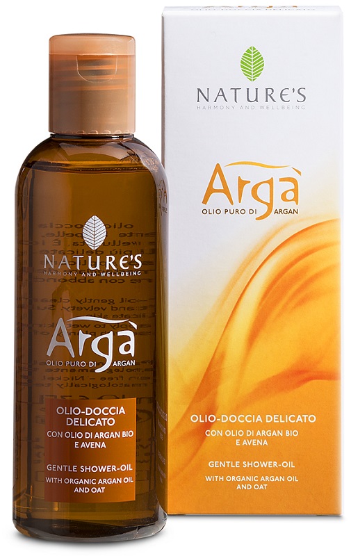 ARGA' OLIO DOCCIA DELICATO 200 ML NATURE'S - goldeneffe.it