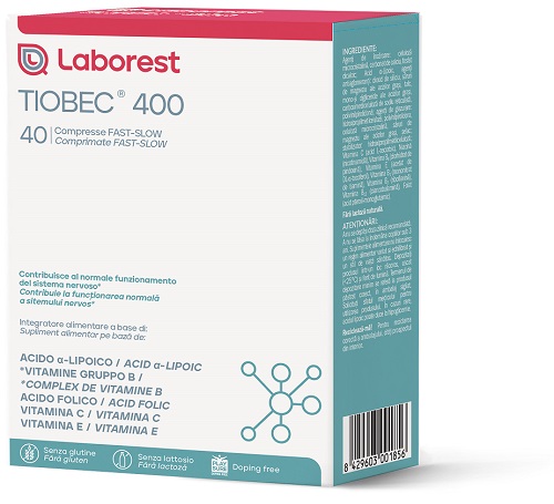 TIOBEC 400 40 COMPRESSE FAST-SLOW DA 1,28 G - goldeneffe.it