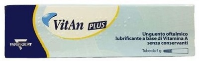 UNGUENTO OFTALMICO LUBRIFICANTE VITAN PLUS 5 G - goldeneffe.it