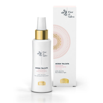 HELAN FIOR DI TALCO ACQUA IDRATANTE RINFRESCANTE VISO E CORPO 100 ML - goldeneffe.it