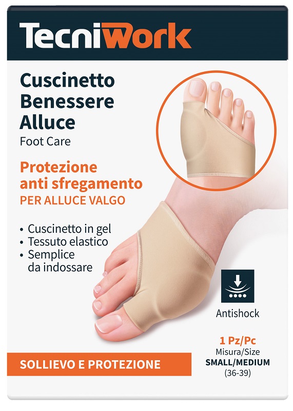 BENESSERE ALLUCE CUSCINETTO SMALL/MEDIUM 1 PEZZO - goldeneffe.it