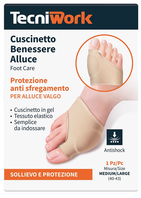 BENESSERE ALLUCE CUSCINETTO MEDIUM/LARGE 1 PEZZO - goldeneffe.it