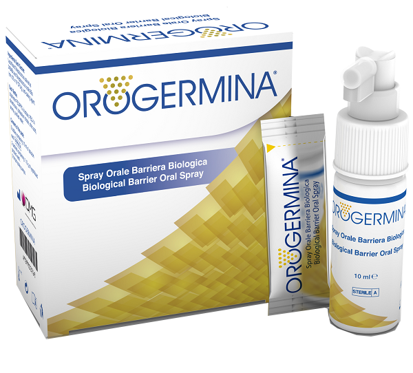 OROGERMINA SPRAY ORALE 2 FLACONI X 10 ML + 2 BUSTINE 1,15 G DI LIOFILIZZATO + 2 NEBULIZZATORI ORALI - goldeneffe.it