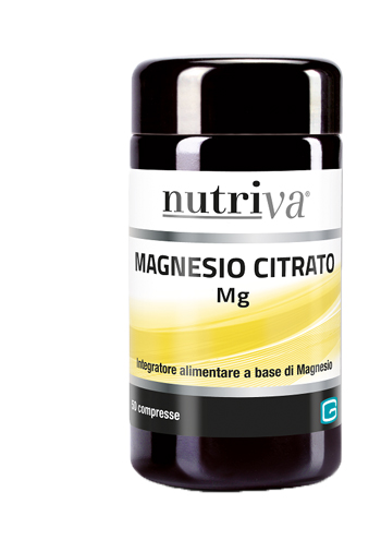 NUTRIVA MAGNESIO CITRATO 50 COMPRESSE - goldeneffe.it