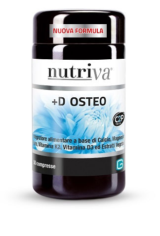 NUTRIVA +D OSTEO 60 COMPRESSE - goldeneffe.it