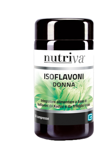 NUTRIVA ISOFLAVONI DONNA 50 COMPRESSE - goldeneffe.it