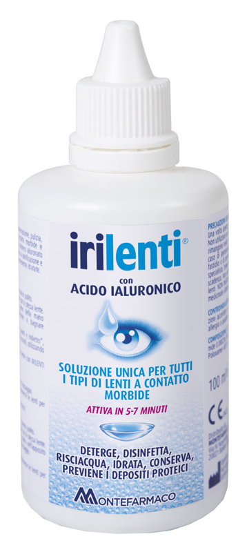 SOLUZIONE UNICA PER LENTI A CONTATTO IRILENTI 100ML - goldeneffe.it