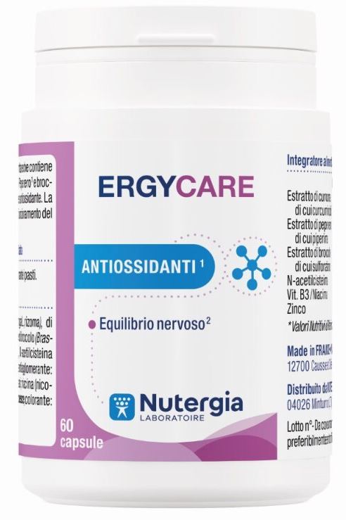 NUTERGIA ERGYCARE 60 CAPSULE - goldeneffe.it