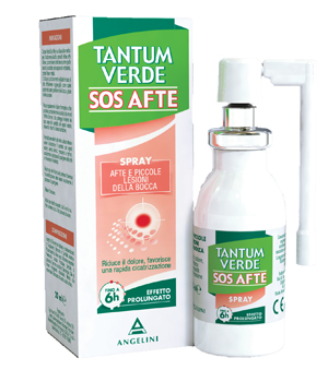 TANTUM VERDE SOS AFTE SPRAY 20 ML - goldeneffe.it
