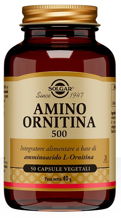 AMINO ORNITINA 500 50 CAPSULE VEGETALI - goldeneffe.it