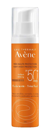 AVENE SOLARE FLUIDO COLORATO SPF 50+ 50 ML - goldeneffe.it