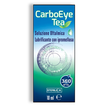 CARBOEYE TEA SOLUZIONE OFTALMICA LUBRIFICANTE CON IPROMELLOSA 10 ML - goldeneffe.it
