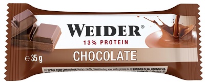 WEIDER FITNESS BARRETTA CIOCCOLATO 35 G - goldeneffe.it