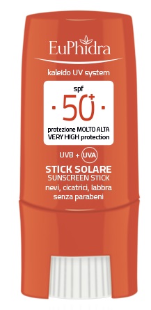EUPHIDRA KALEIDO UVSYS STICK SOLARE VISO PROTETTIVO SPF 50+ 8 ML - goldeneffe.it