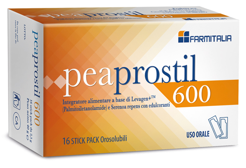 PEAPROSTIL 600 16 STICK PACK OROSOLUBILI - goldeneffe.it