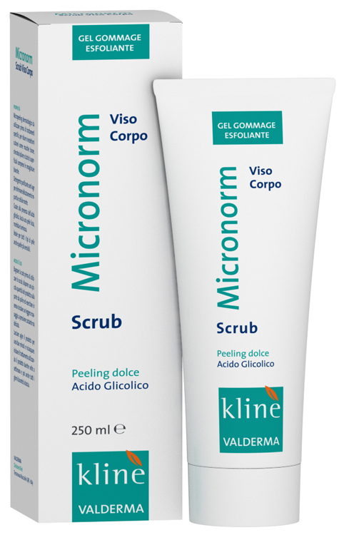 MICRONORM SCRUB VISO-CORPO 250 ML - goldeneffe.it
