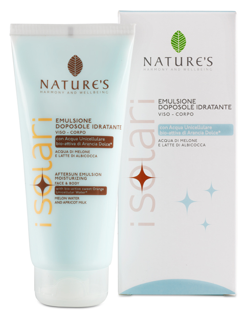 NATURE'S I SOLARI EMULSIONE DOPOSOLE VISO CORPO 400ML EDIZIONE LIMITATA 400 ML - goldeneffe.it