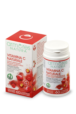 ARMORES NATURA VIT C NATURALE 60 COMPRESSE - goldeneffe.it
