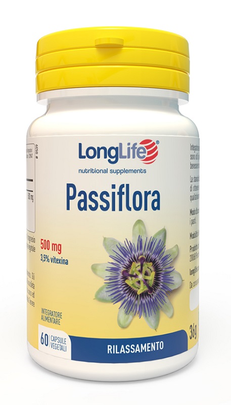 LONGLIFE PASSIFLORA 60 CAPSULE VEGETALI - goldeneffe.it