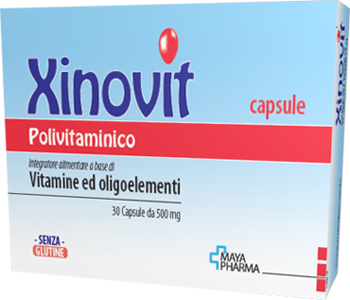 XINOVIT POLIVITAMINICO 30 CAPSULE DA 500 MG - goldeneffe.it