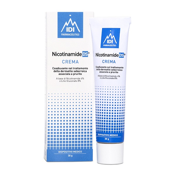 COADIUVANTE DERMATIDE SEBORROICA NICOTINAMIDE DS CREMA 30 G - goldeneffe.it