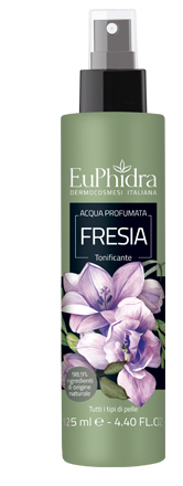 EUPHIDRA ACQUA PROFUMATA FRESIA IN FLACONE CON ETICHETTA POMPA SPRAY - goldeneffe.it