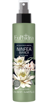 EUPHIDRA ACQUA PROFUMATA NINFEA IN FLACONE CON ETICHETTA POMPA SPRAY - goldeneffe.it