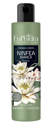 EUPHIDRA CREMA CORPO IDRATANTE NINFEA IN FLACONE CON ETICHETTA - goldeneffe.it