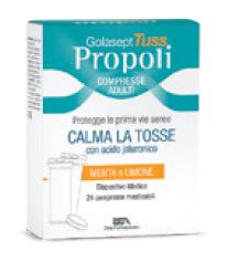 GOLASEPT TUSS PROPOLI CPR TOSSE DISPOSITIVO MEDICO COMPRESSE MASTICABILI ALLA PROPOLI IN ASTUCCIO - goldeneffe.it
