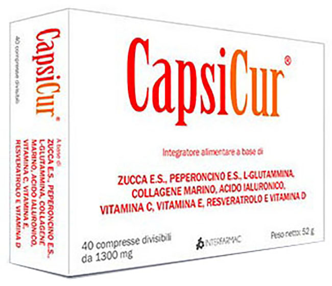 CAPSICUR 40 COMPRESSE - goldeneffe.it