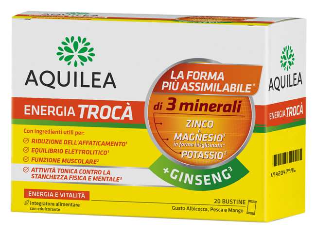 AQUILEA ENERGIA TROCA'+GINSENG 20 BUSTINE - goldeneffe.it