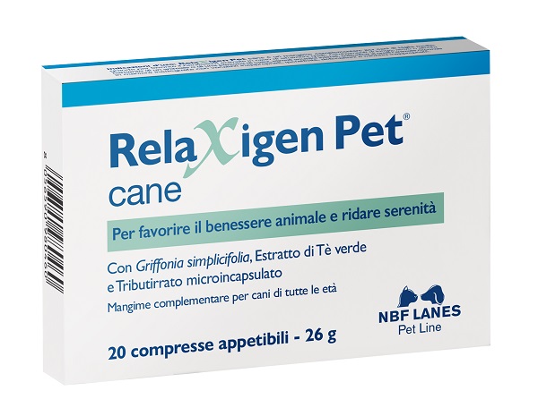 RELAXIGEN PET CANE BLISTER 20 COMPRESSE APPETIBILI - goldeneffe.it