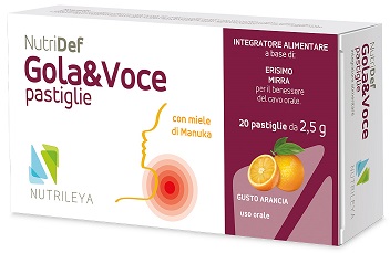 NUTRIDEF GOLA & VOCE ARANCIA 20 PASTIGLIE - goldeneffe.it