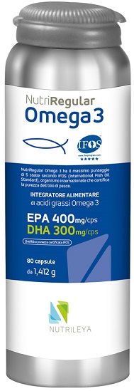 NUTRIREGULAR OMEGA 3 80 CAPSULE - goldeneffe.it