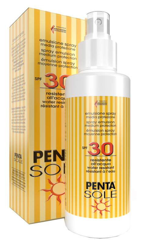 PENTA SOLE SPF30 EMULSIONE SPRAY MEDIA PROTEZIONE 100 ML - goldeneffe.it