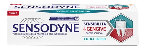 SENSODYNE REPAIR & PROTECT EXTRA FRESH PASTA DENTIFRICIA AD AZIONE DESENSIBILIZZANTE - goldeneffe.it