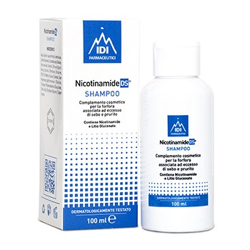 NICOTINAMIDE DS SHAMPOO SENZA PROFUMO 100 ML - goldeneffe.it