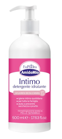 EUPHIDRA AMIDOMIO INTIMO DETERGENTE IDRATANTE 500 ML - goldeneffe.it