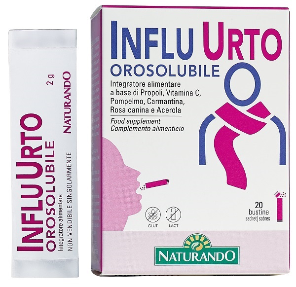 INFLU URTO OROSOLUBILE 20 BUSTINE DA 2 G - goldeneffe.it