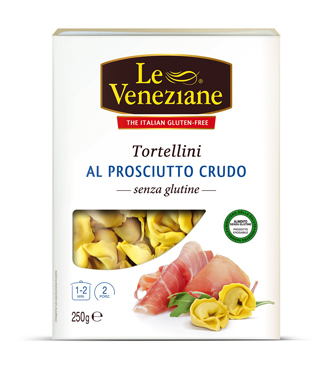 LE VENEZIANE TORTELLINI PROSCIUTTO CRUDO 250 G - goldeneffe.it