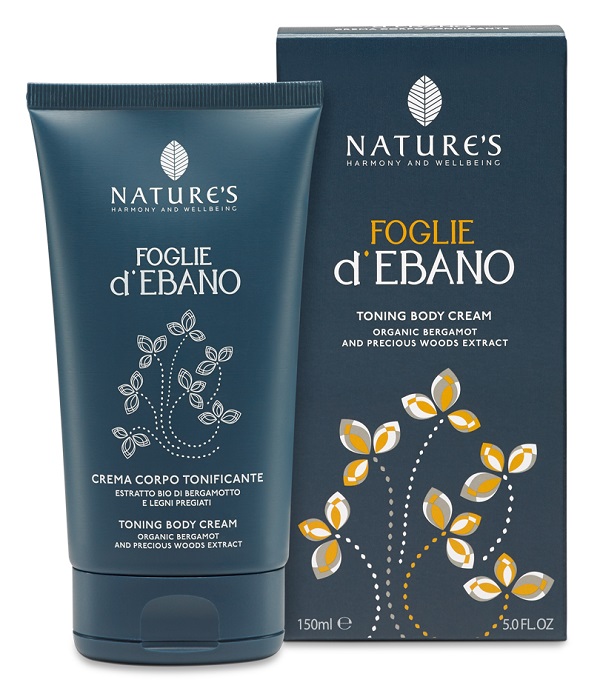 NATURE'S FOGLIE D'EBANO CREMA CORPO TONIFICANTE 150 ML - goldeneffe.it
