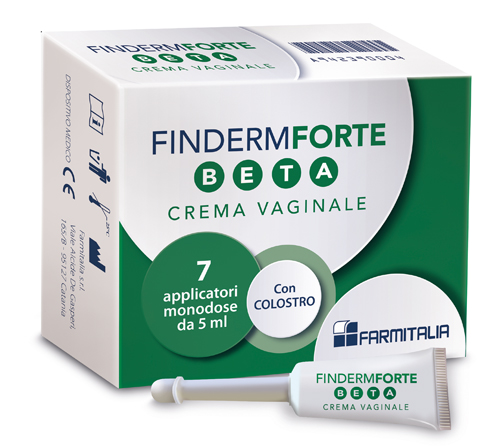 FINDERM FORTE BETA CREMA VAGINALE 7 APPLICATORI MONOUSO 5 G - goldeneffe.it