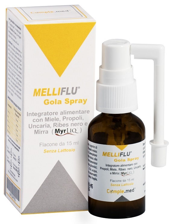 MELLIFLU GOLA SPRAY 15 ML - goldeneffe.it