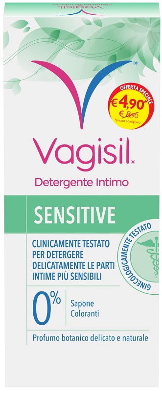 VAGISIL DETERGENTE SENSITIVE 250 ML - goldeneffe.it