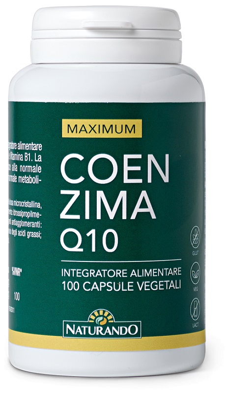 MAXIMUM COENZIMA Q10 100 CAPSULE - goldeneffe.it