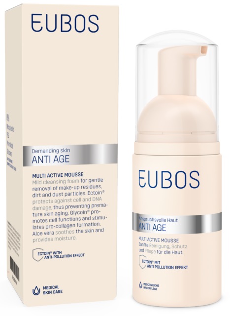 EUBOS ANTI AGE HYALURON MULTI ACTIVE MOUSSE 100 ML - goldeneffe.it