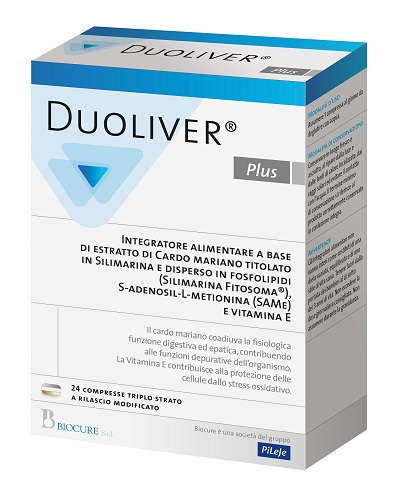 DUOLIVER PLUS 24 COMPRESSE - goldeneffe.it