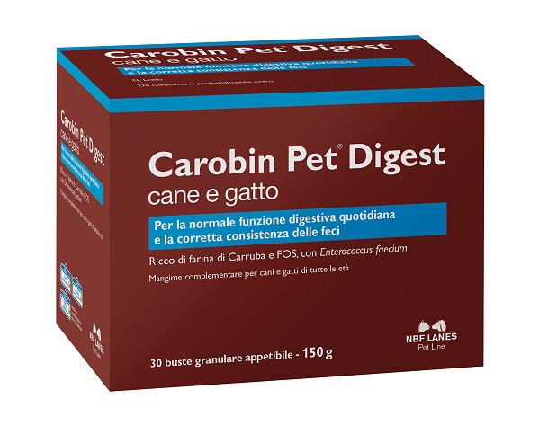 CAROBIN PET DIGEST GRANULARE 30 BUSTE DA 5 G - goldeneffe.it