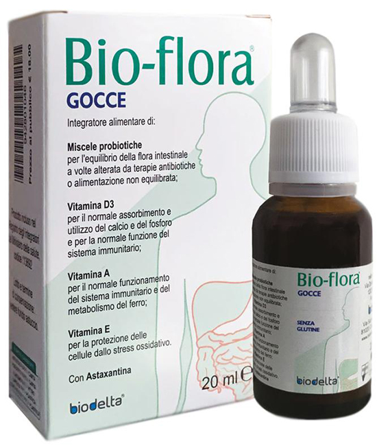BIOFLORA GOCCE 20 ML - goldeneffe.it